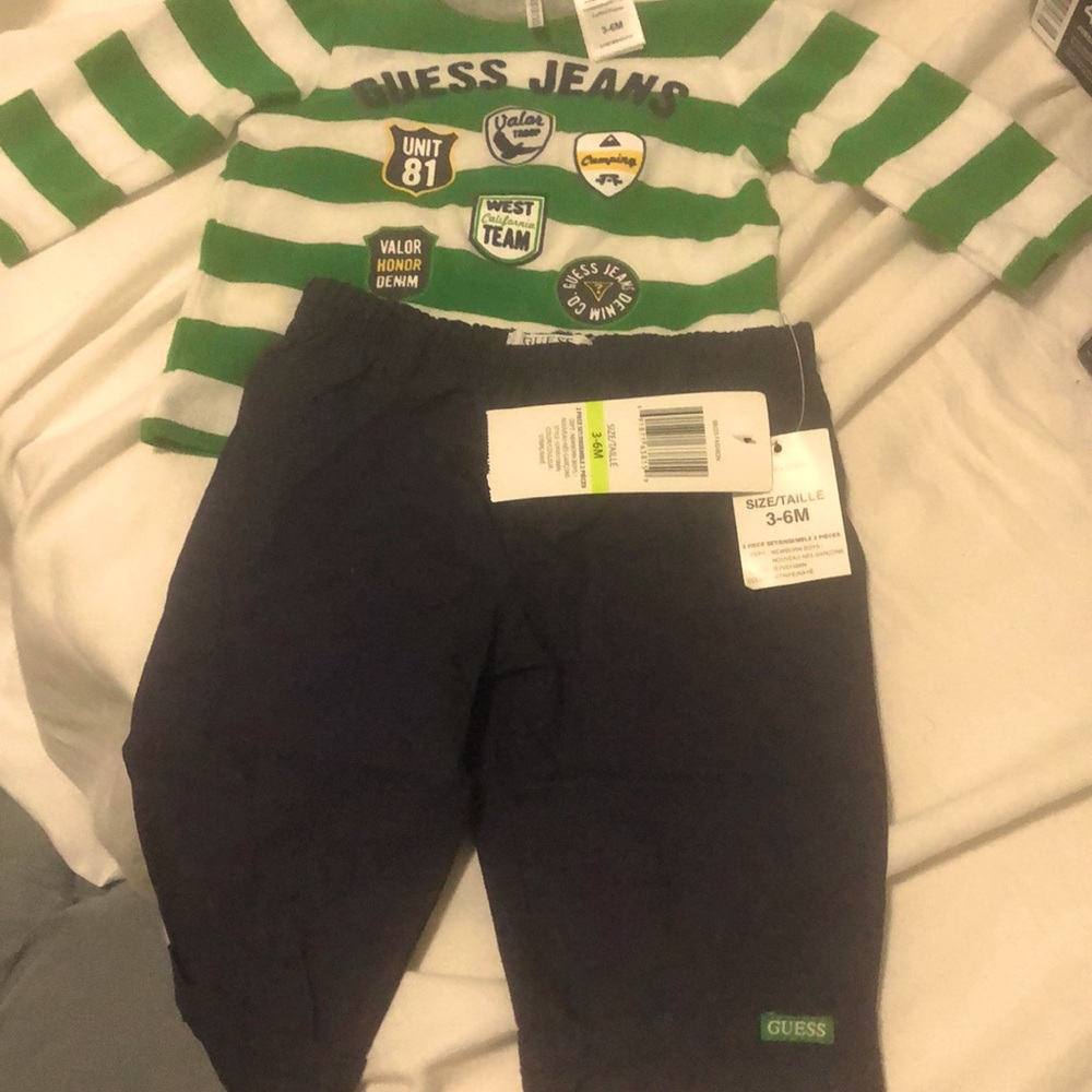 Guess 2pc Outfit 3-6months
